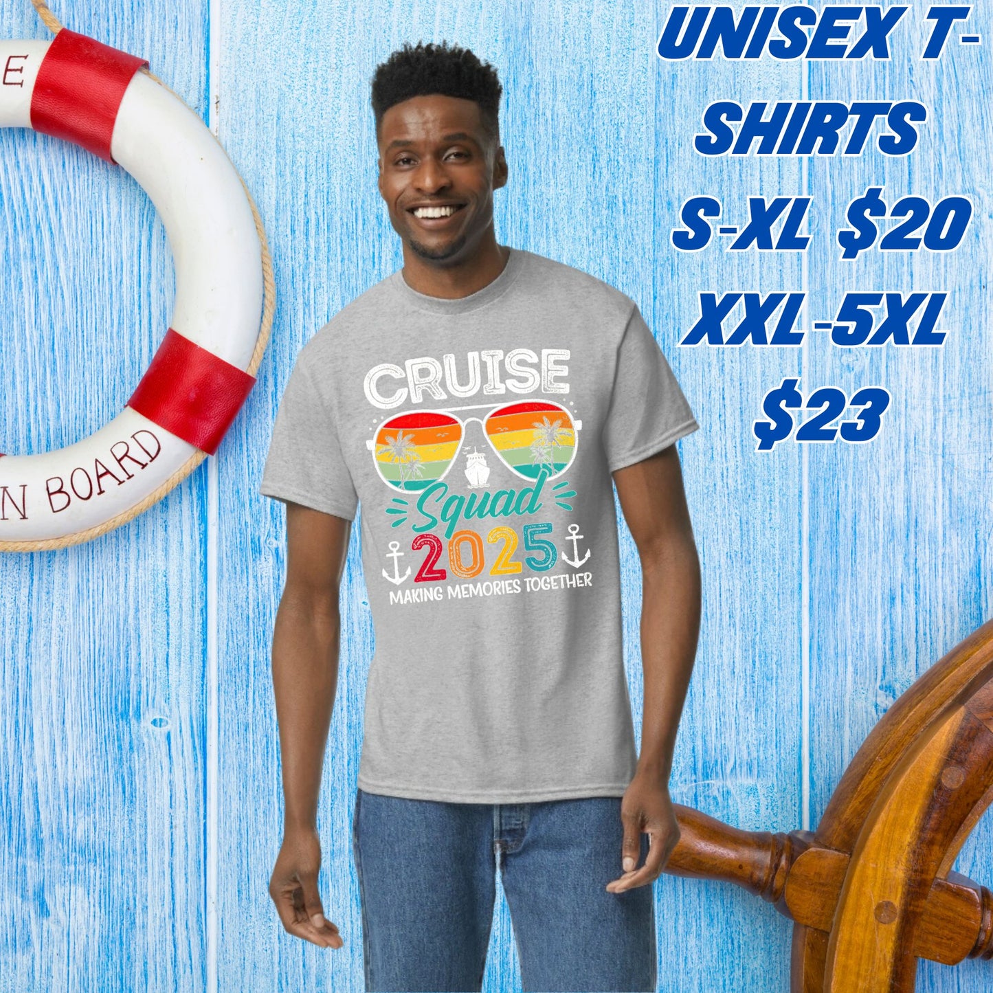 Unisex T-Shirts Cruise