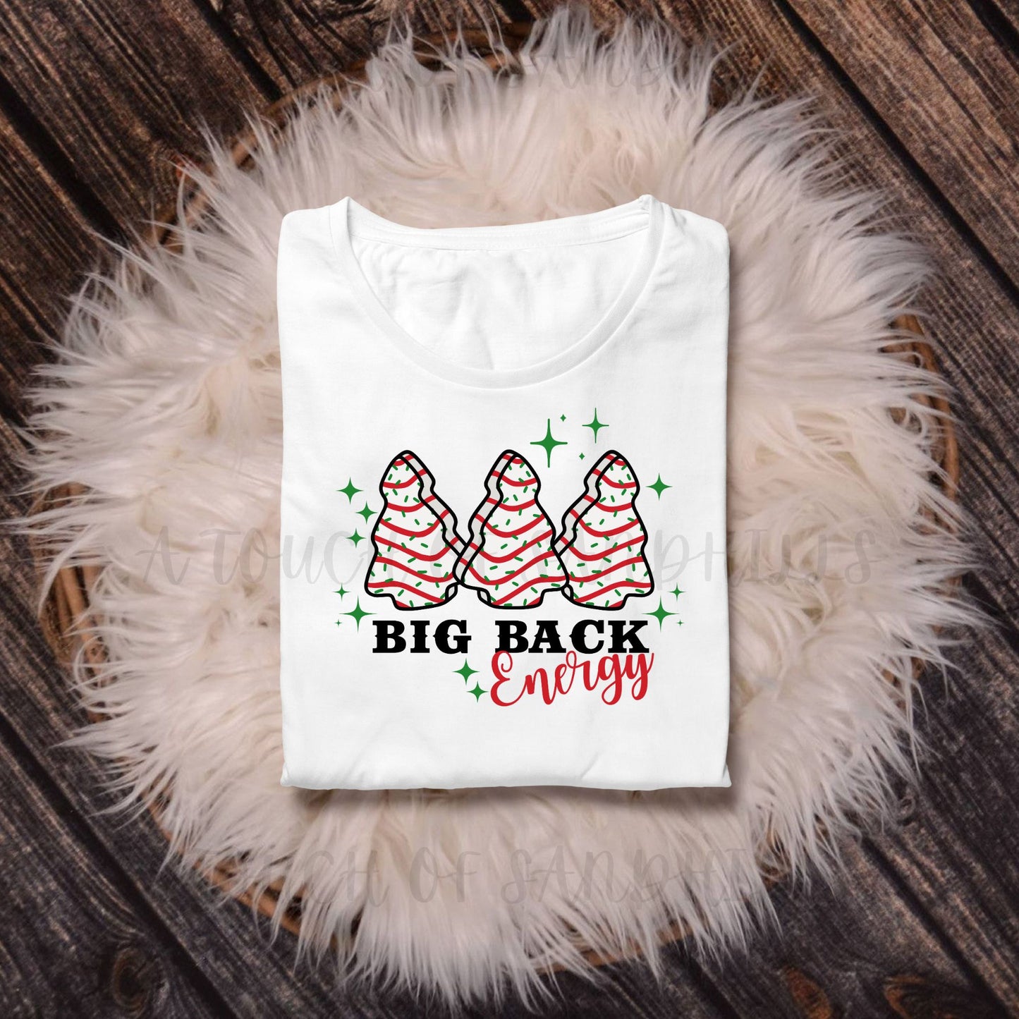 Big Back Energy Christmas Shirt
