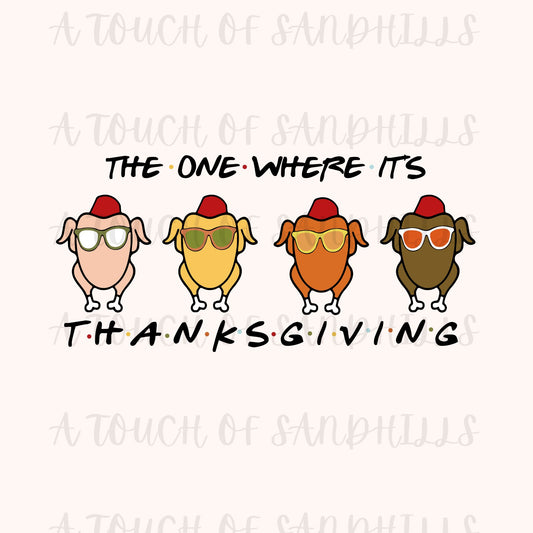 The One Where It`s Thanksgiving