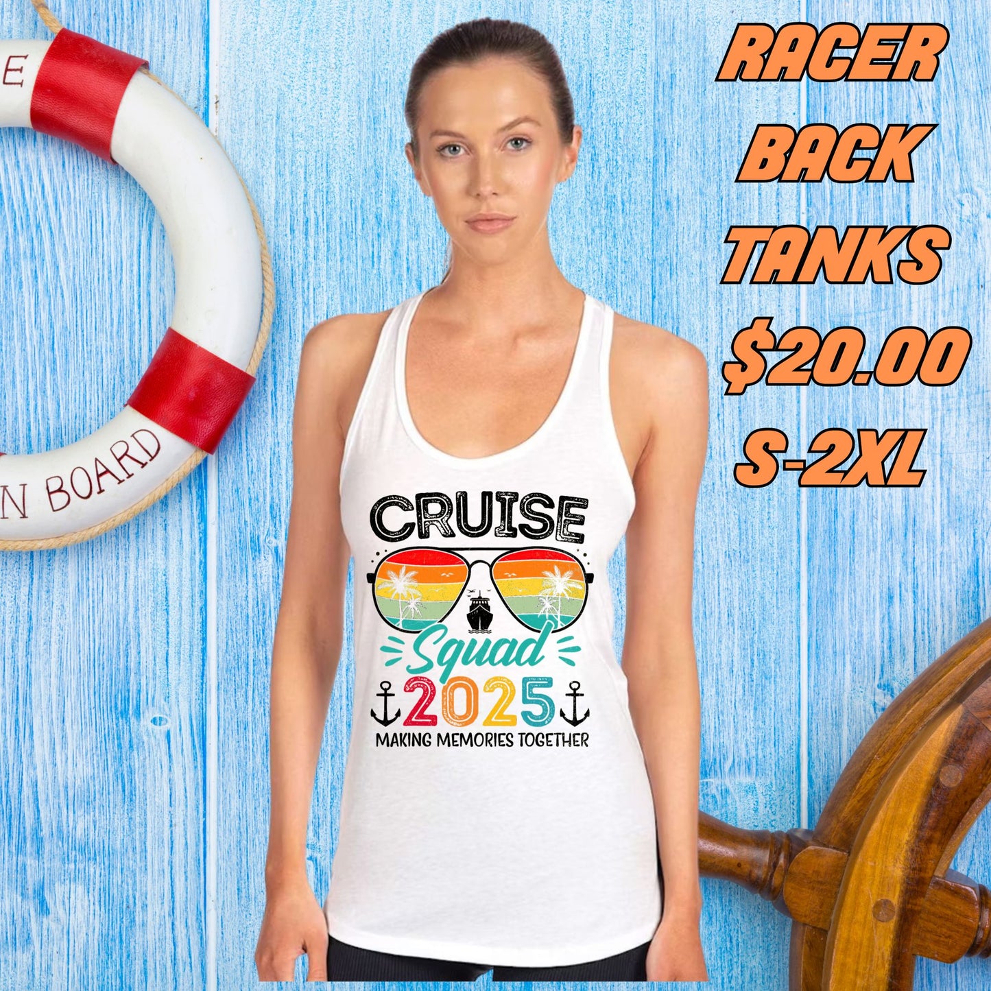 Racerback Tanks Cruise