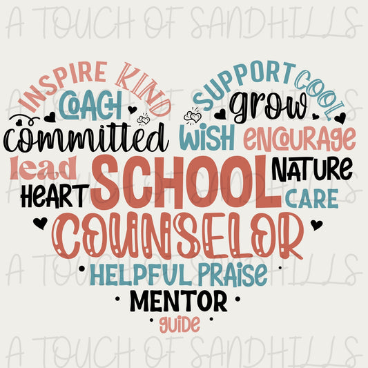 School Counselor Heart