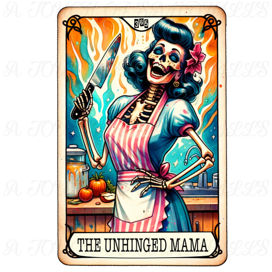 Unhinged Mama Tarot Card