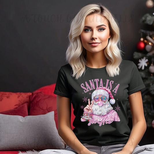 Santa Is A Swiftie Christmas Shirt