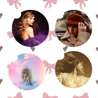 Swiftie Album Car Coasters