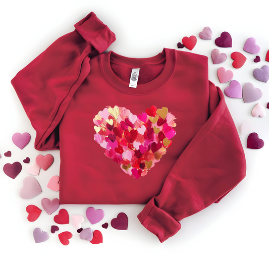 Painted Heart Valentines Day Shirt